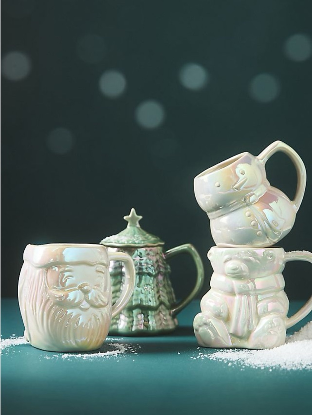 Anthropologie Merry Mug Luster set - Picture 9 of 11
